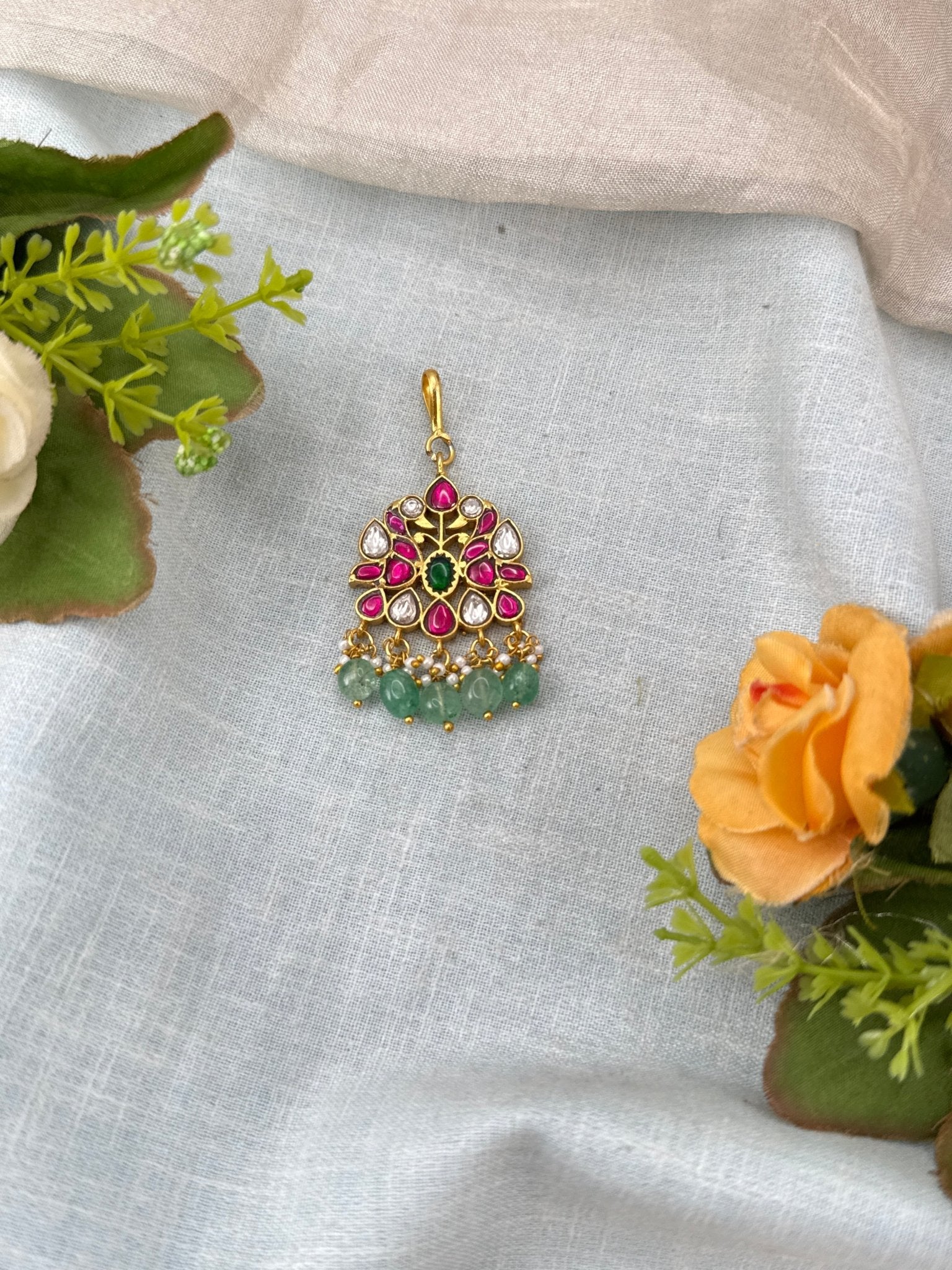 Royal Jadau Kundan Maang Tikka 511 - Mahilas