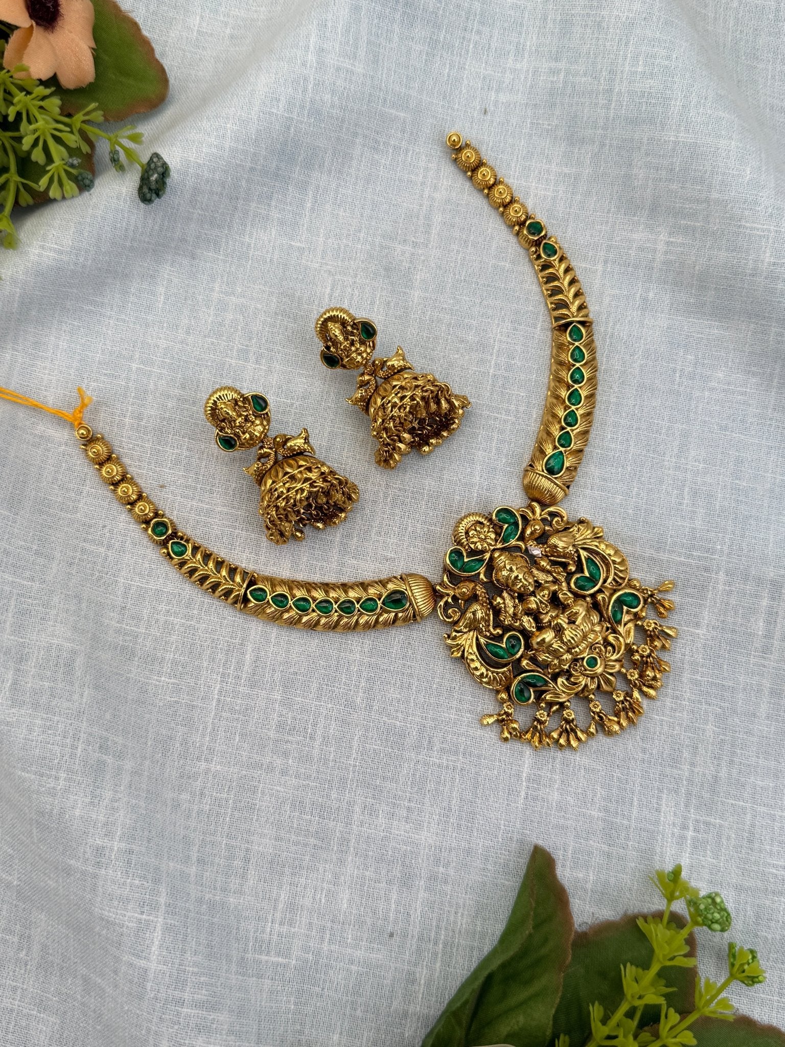 Royal Jadau Kundan Necklace Set 501 - Mahilas