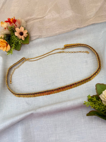 Royal Kaasu Chain Vaddanam Kamarbandh 8099 - Mahilas