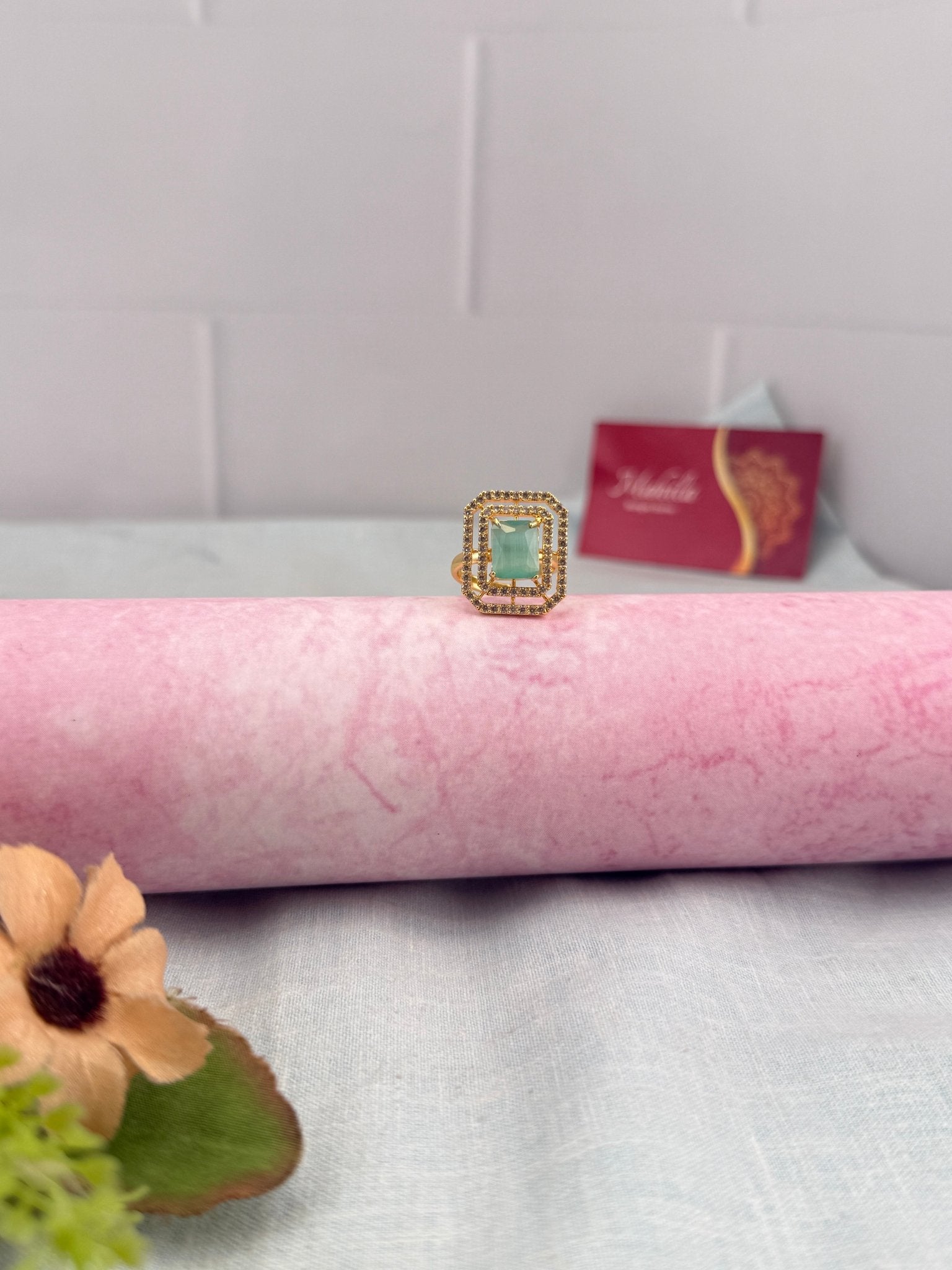 Royal Stone Finger Ring 478 - Mahilas