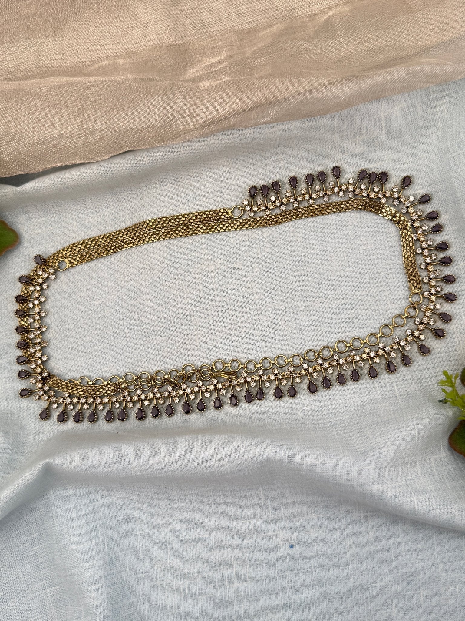 Royal Victorian Chain Vaddanam Kamarbandh 7236 - Mahilas