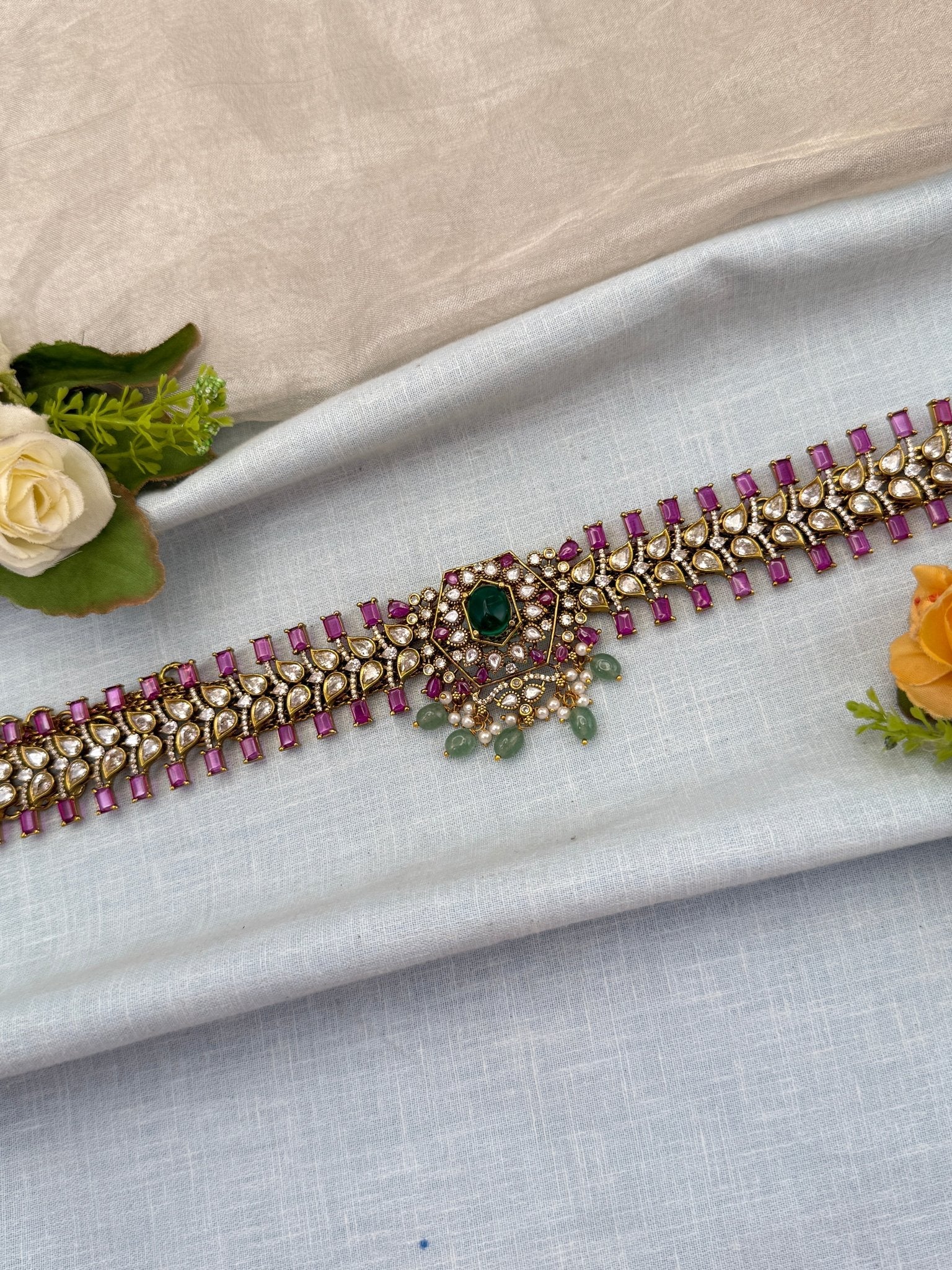 Royal Victorian Chain Vaddanam Kamarbandh 8007 - Mahilas