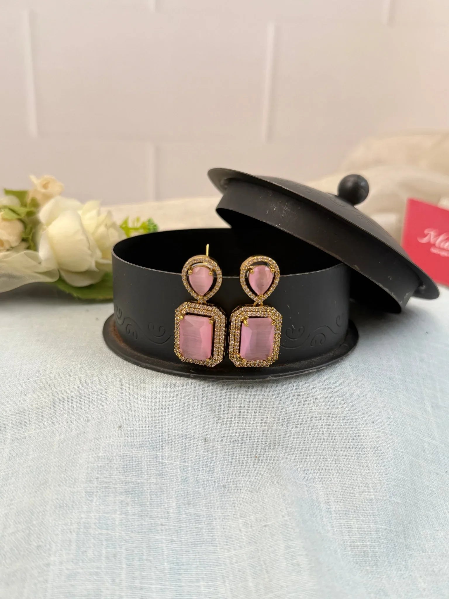 Royal Victorian Stone Earrings 0249 - Mahilas