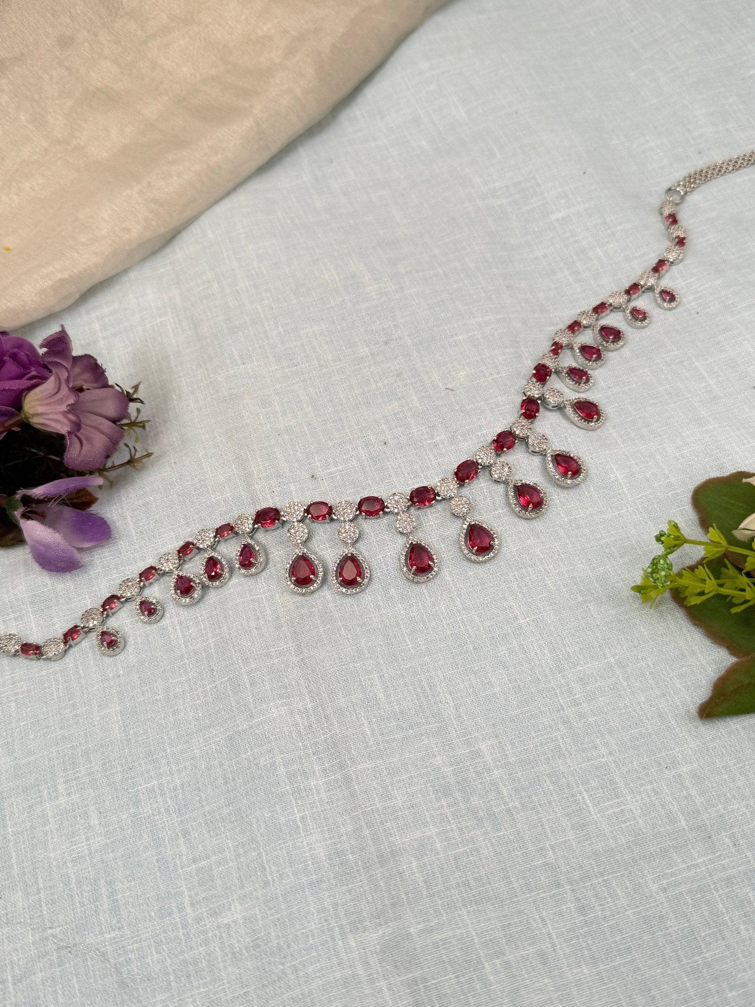 Royal White Stone Chain Vaddanam Kamarbandh 7102 - Mahilas