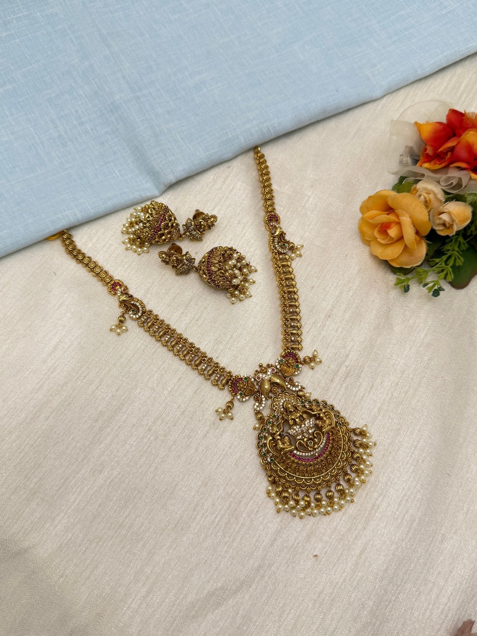 Short Antique Necklace 0705 - Mahilas