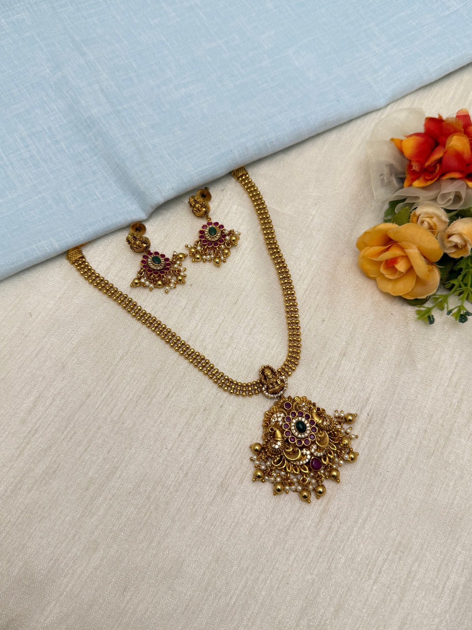 Short Antique Necklace 0706 - Mahilas