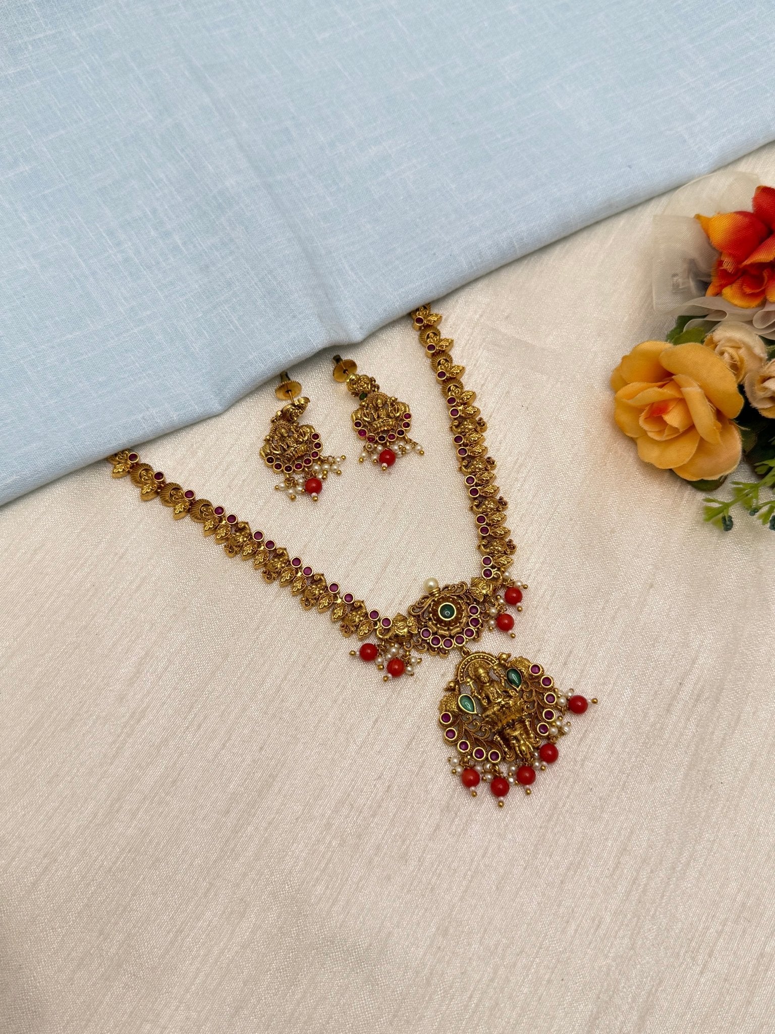 Short Antique Necklace 0711 - Mahilas