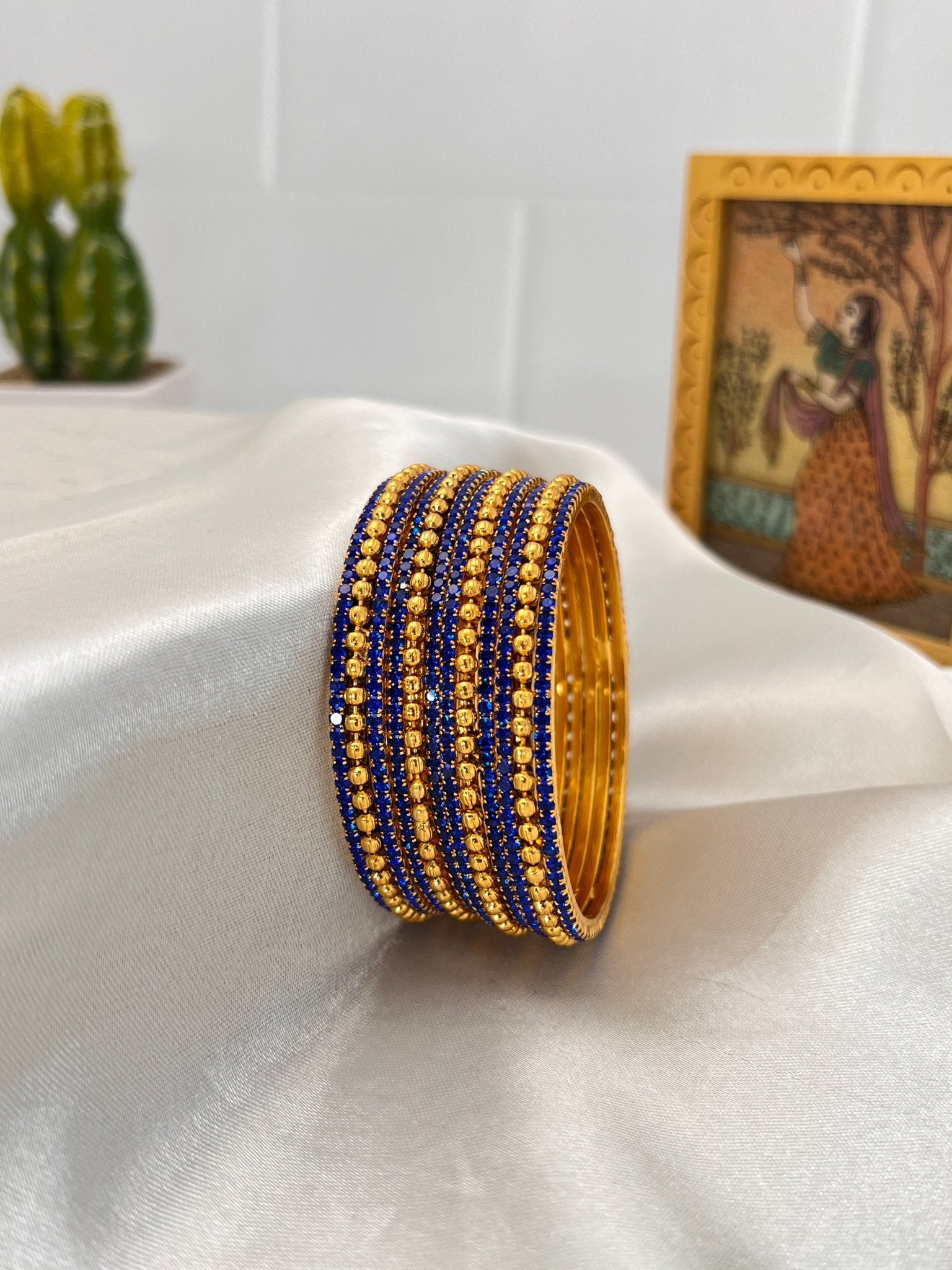 Stone Bangle 0290 - 10 Colours - Mahilas