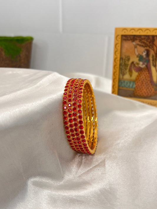 Stone Bangle 0292 - 14 Colours - Mahilas