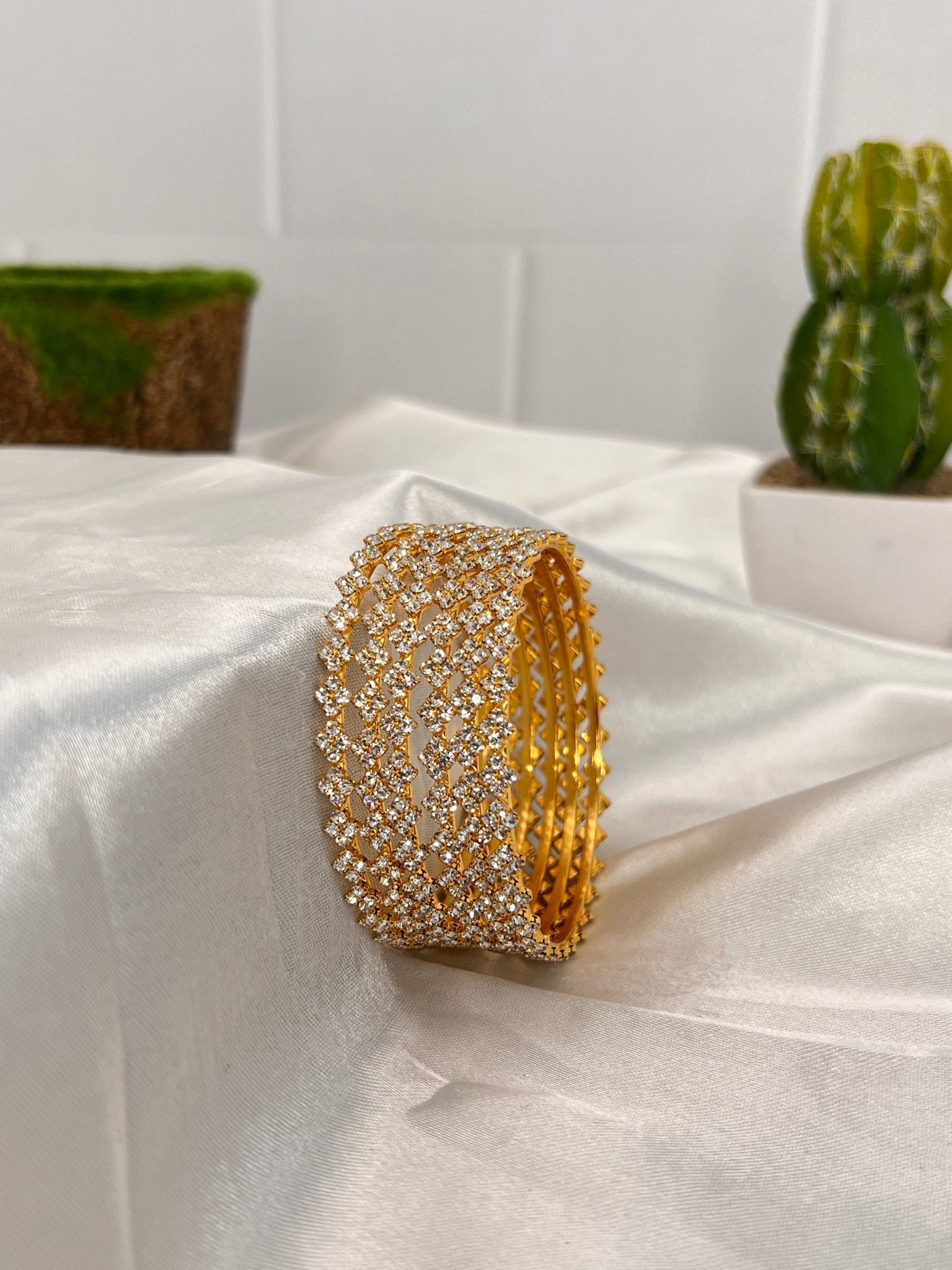 Stone Bangle 0299 - 15 Colours - Mahilas