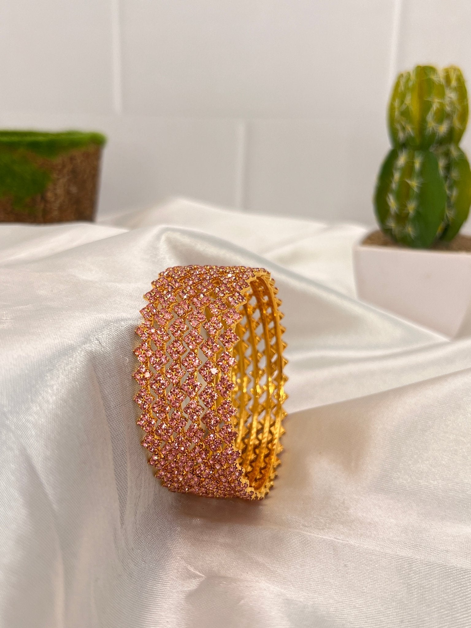 Stone Bangle 0299 - 15 Colours - Mahilas