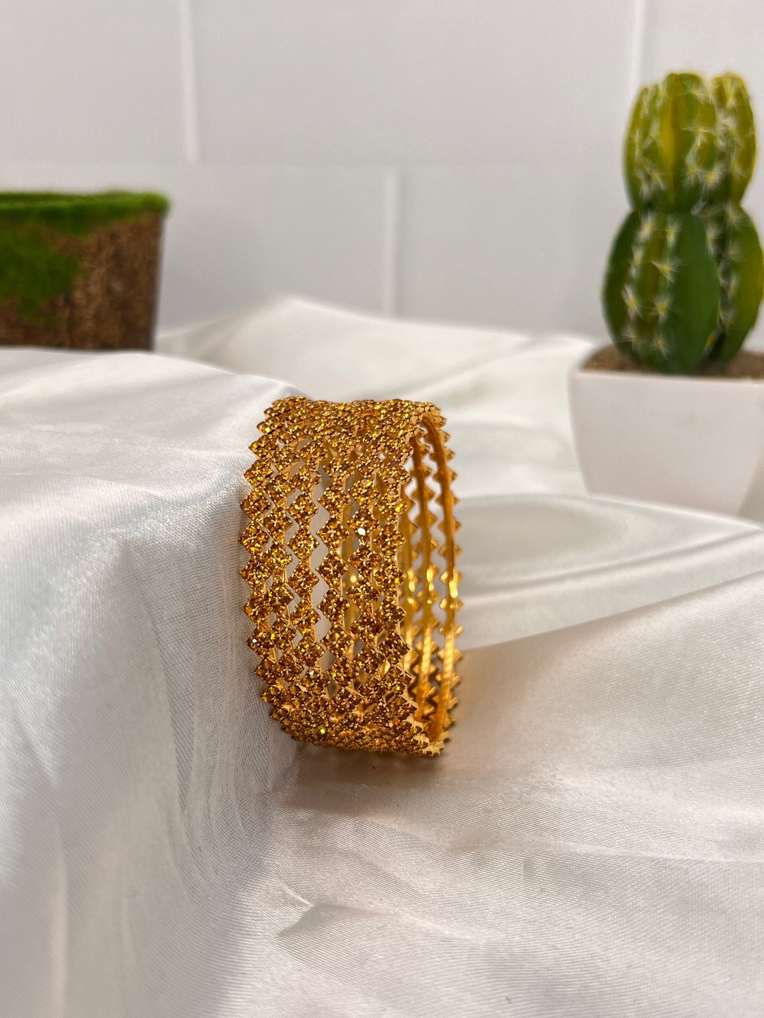 Stone Bangle 0299 - 15 Colours - Mahilas