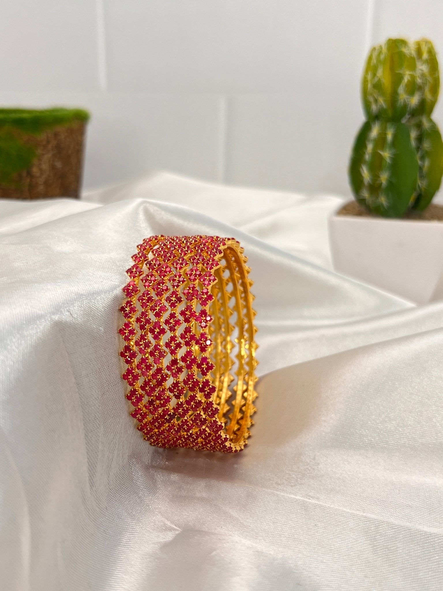 Stone Bangle 0299 - 15 Colours - Mahilas