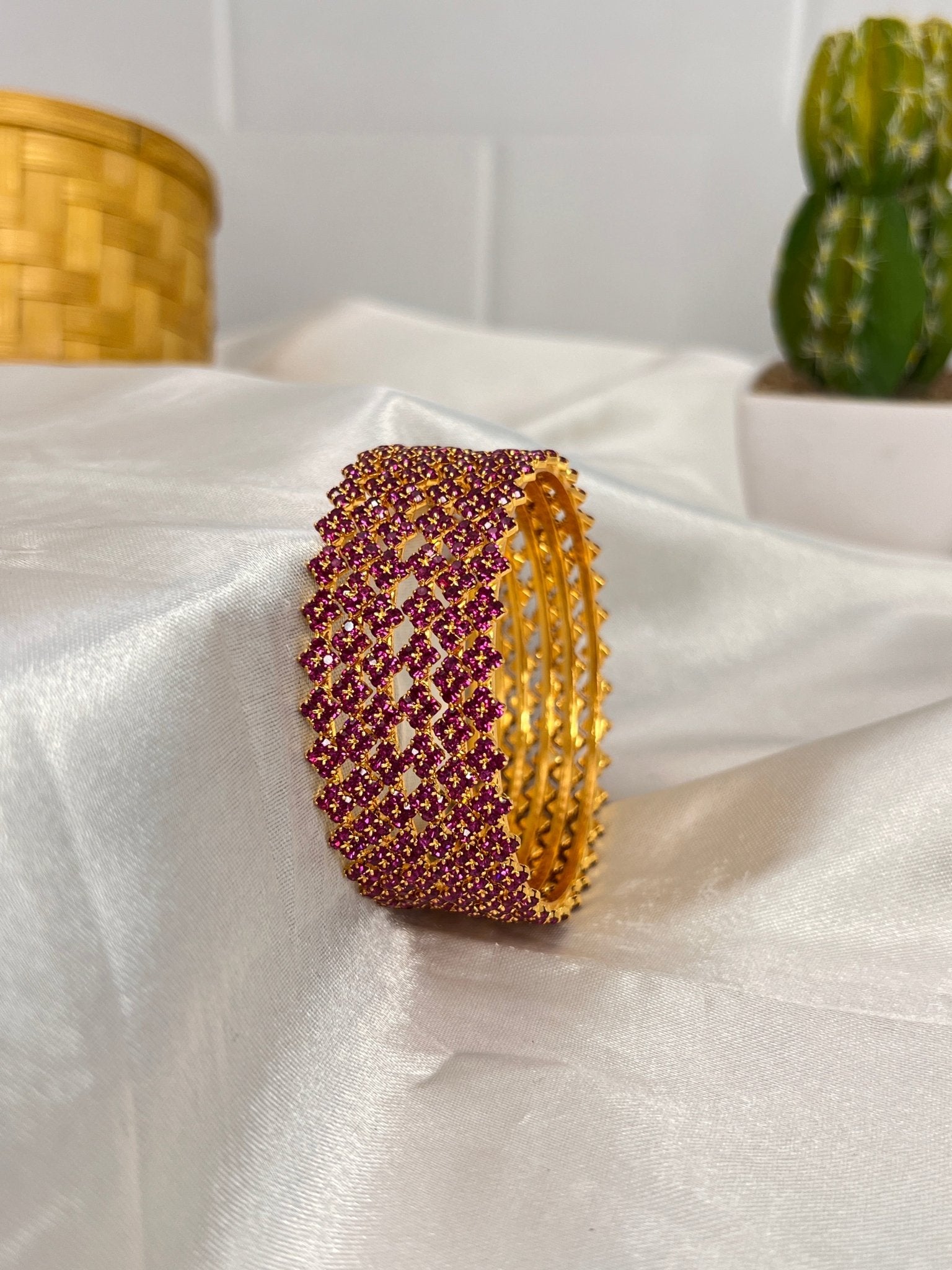 Stone Bangle 0299 - 15 Colours - Mahilas