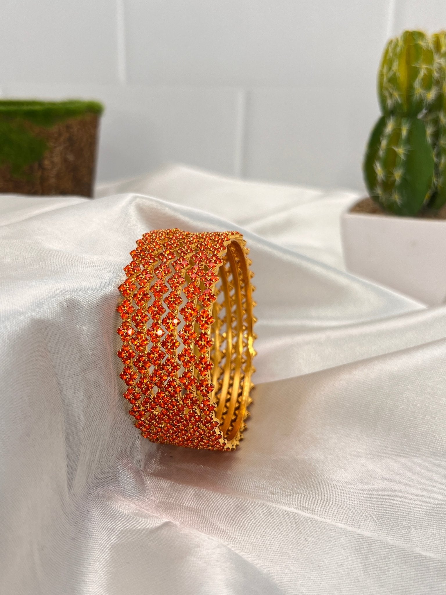 Stone Bangle 0299 - 15 Colours - Mahilas