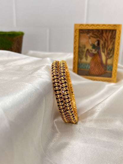 Stone Bangle 0301 - 8 Colours - Mahilas