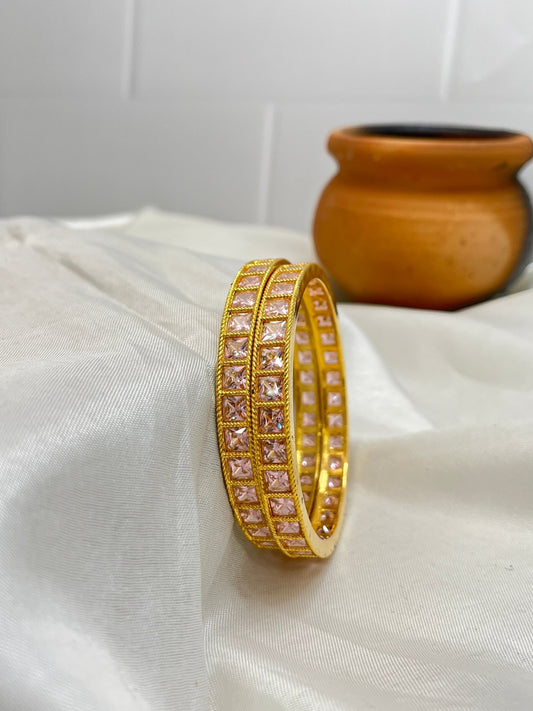 Stone Bangle - Swarna - Mahilas