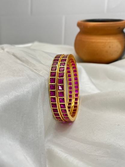 Stone Bangle - Swarna - Mahilas