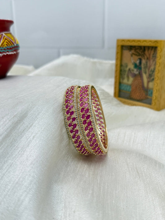 Stone Bangles 0347 (2 colours) - Mahilas