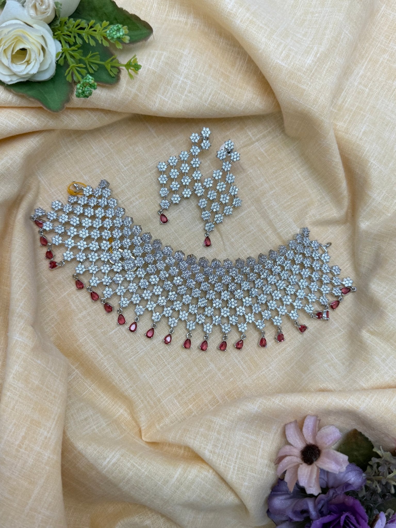 Stone Choker Necklace 0154 - Mahilas