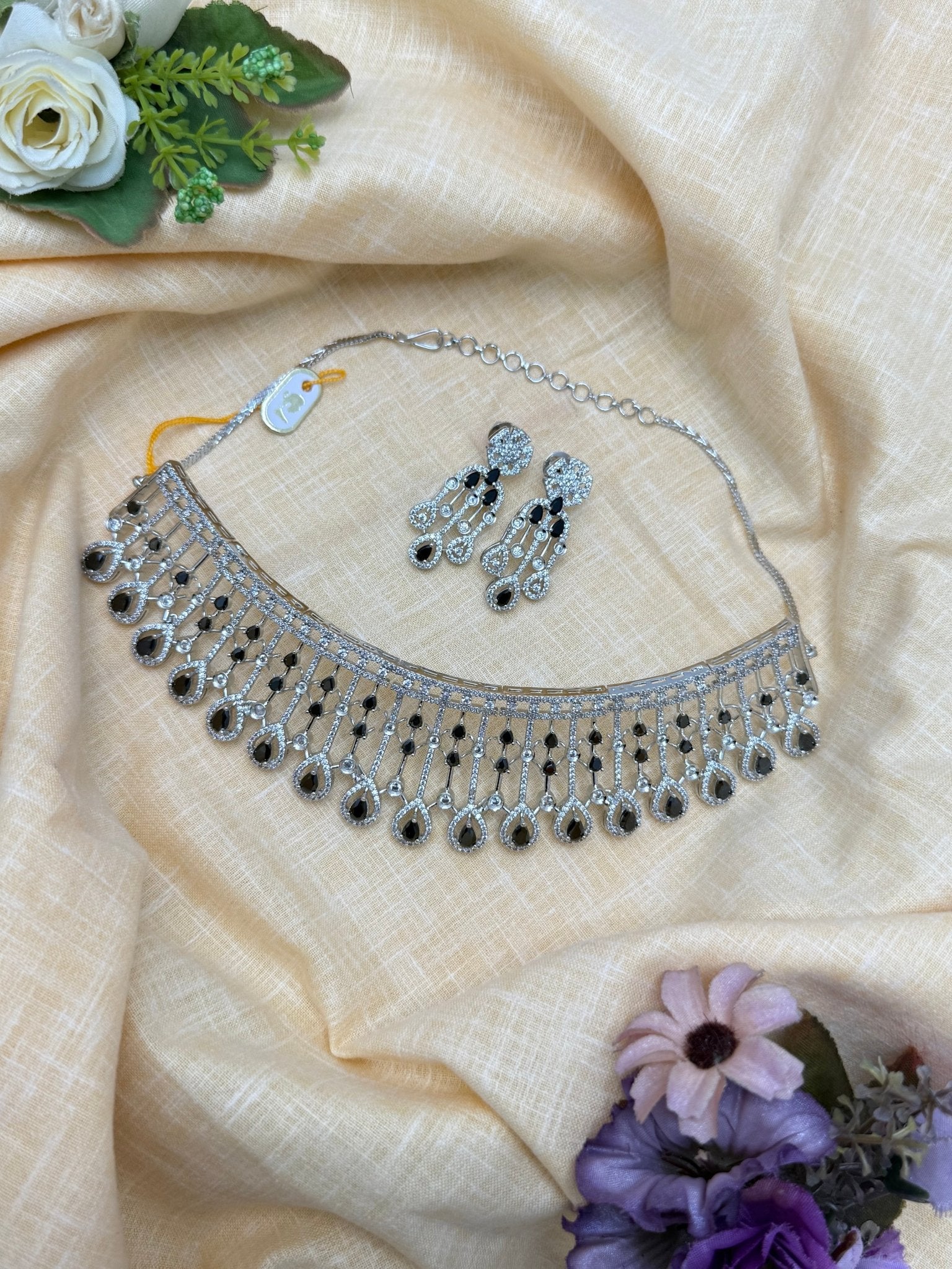 Stone Choker Necklace 0157 - Mahilas