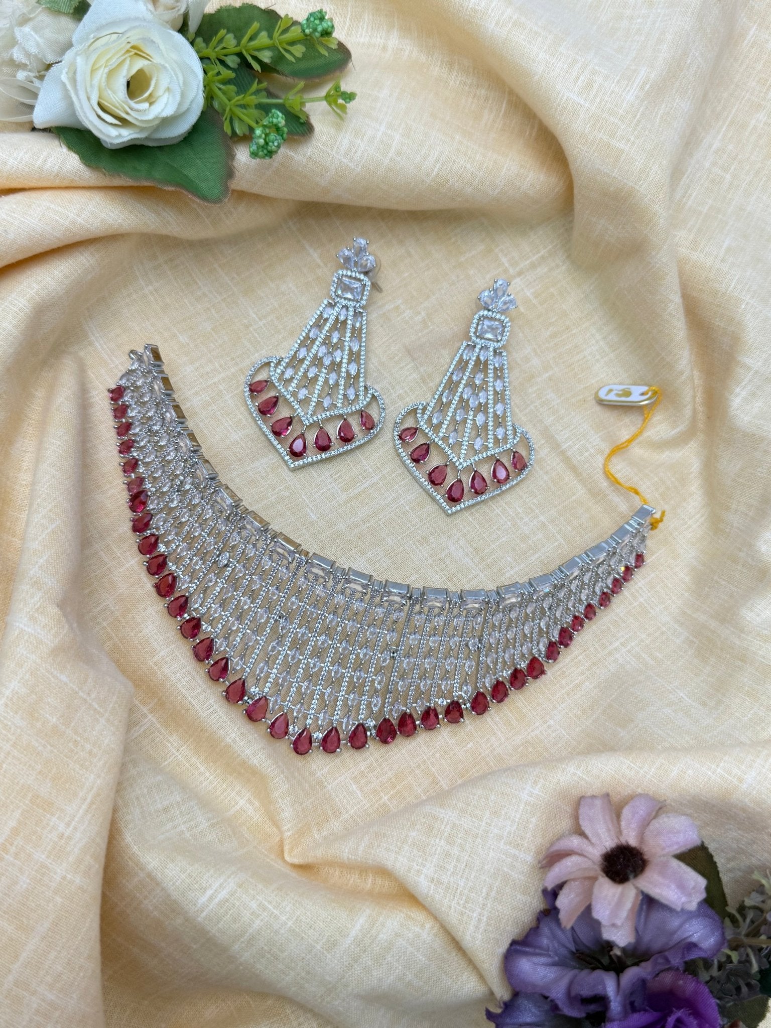 Stone Choker Necklace 0162 - Mahilas