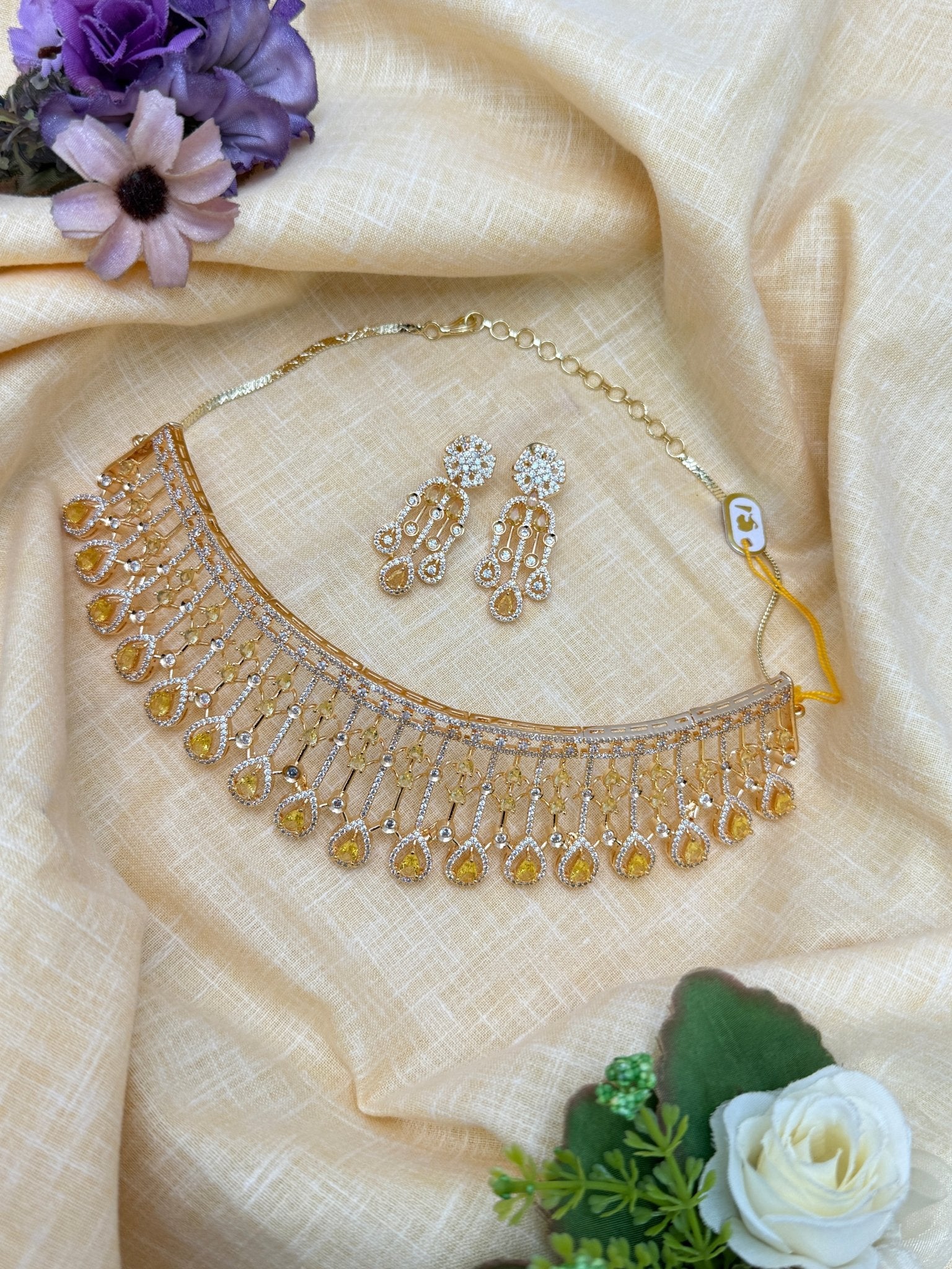 Stone Choker Necklace 0164 - Mahilas