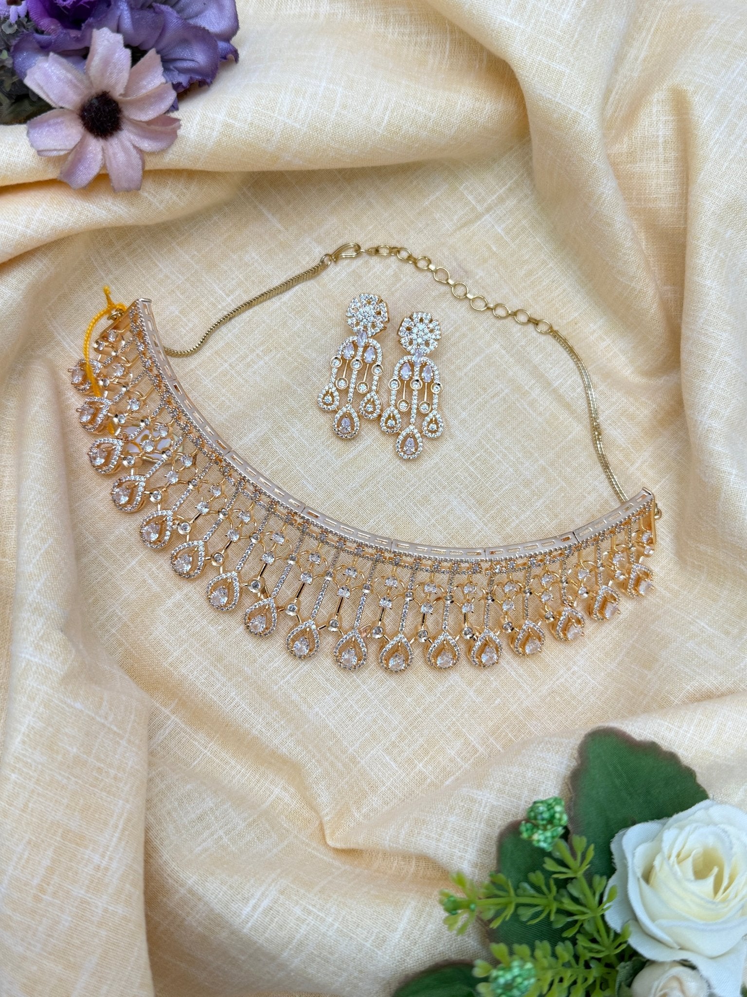 Stone Choker Necklace 0166 - Mahilas