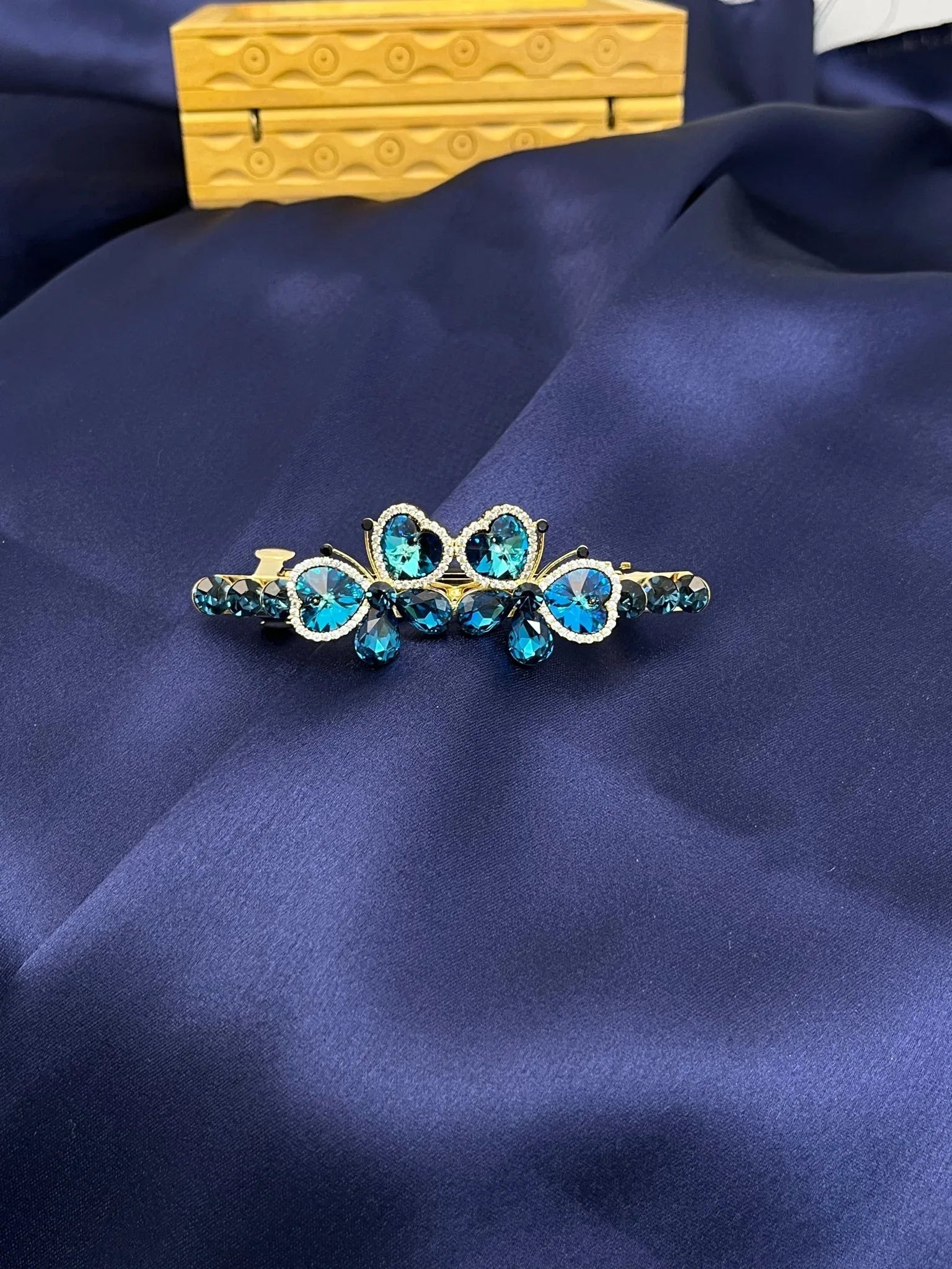 Stone Hair Clip 4055 - Mahilas
