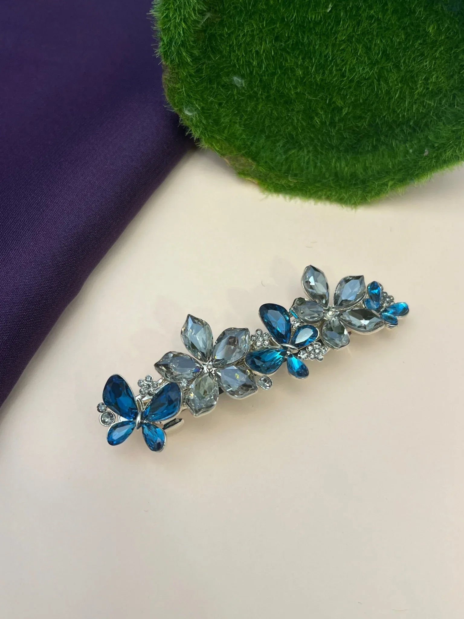 Stone Hair Clip 4061 - Mahilas