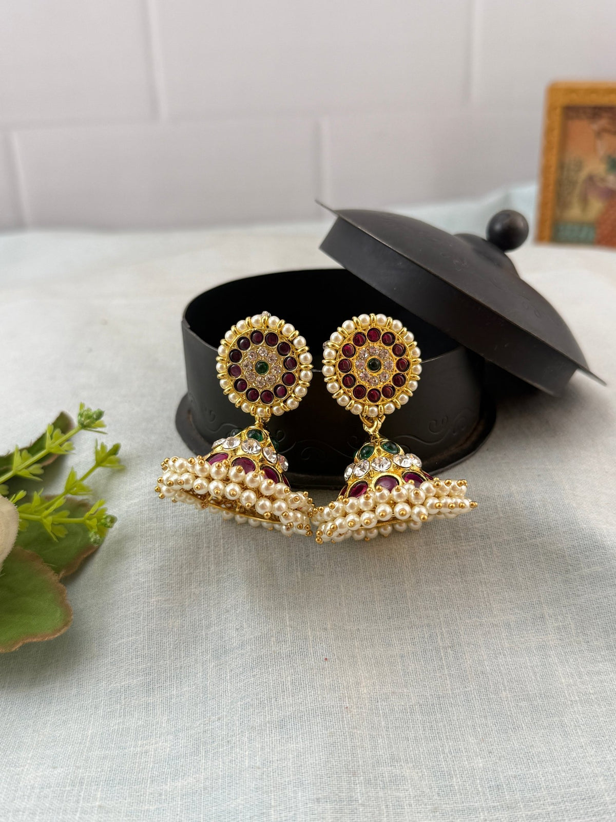 Temple Jhumka | 002 - Mahilas