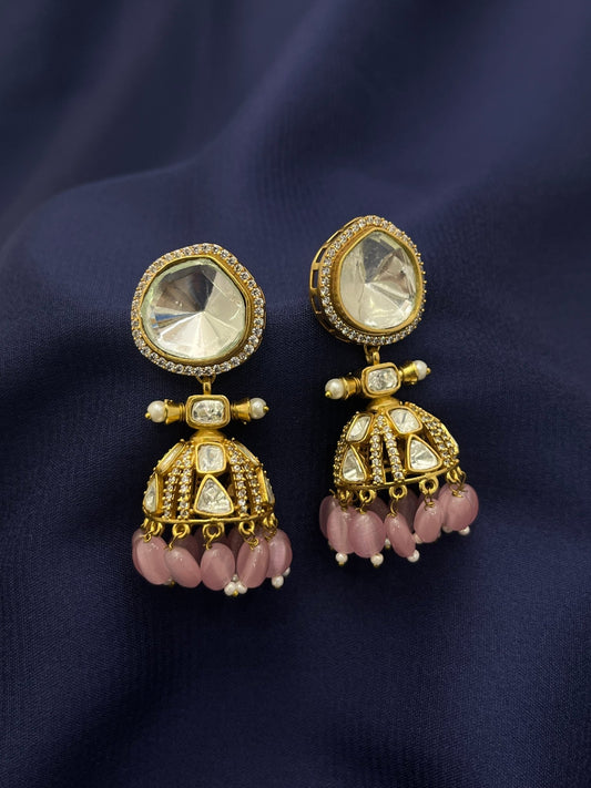 Victorian Jhumka Earrings 1078 - Mahilas