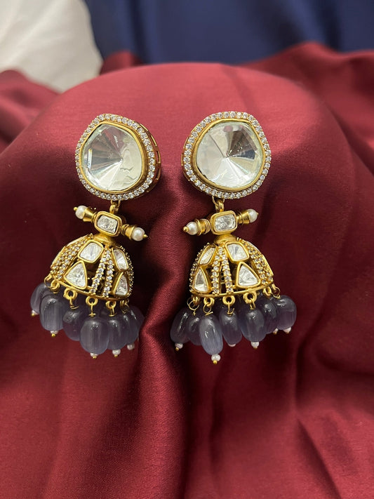 Victorian Jhumka Earrings 1080 - Mahilas