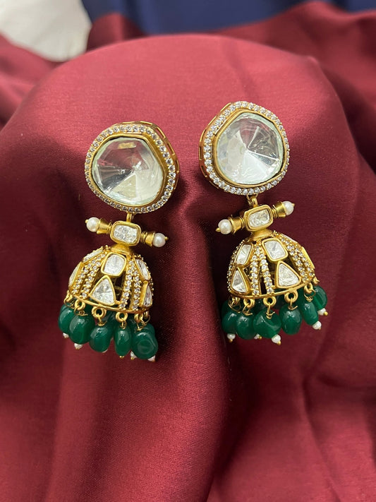 Victorian Jhumka Earrings 1082 - Mahilas