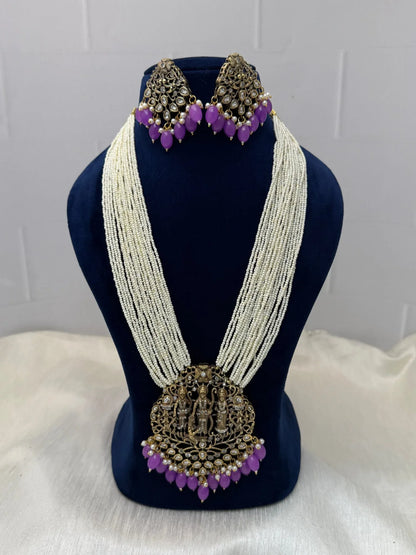 Victorian Layered Necklace Set 2288 - Mahilas