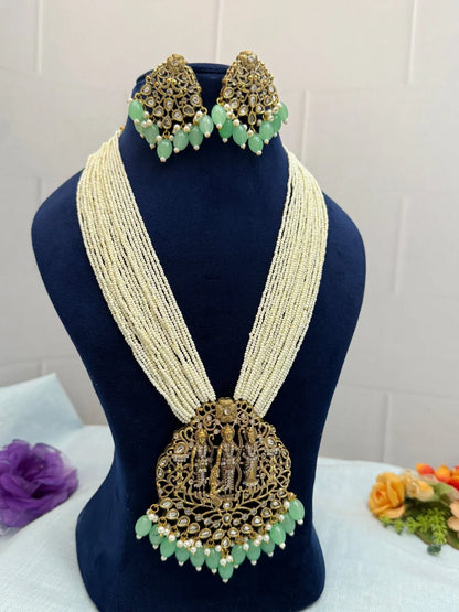 Victorian Layered Necklace Set 2288 - Mahilas