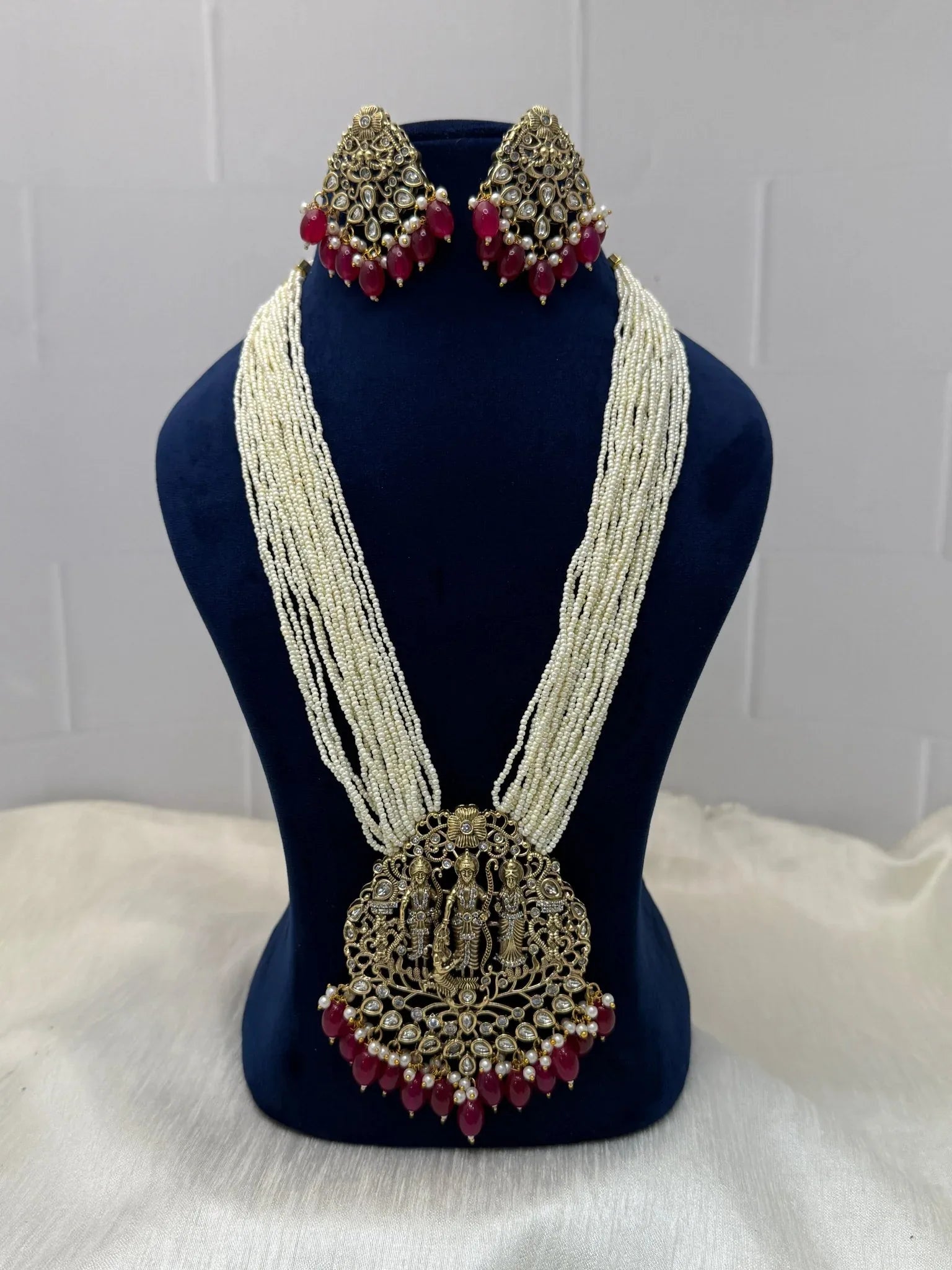 Victorian Layered Necklace Set 2288 - Mahilas