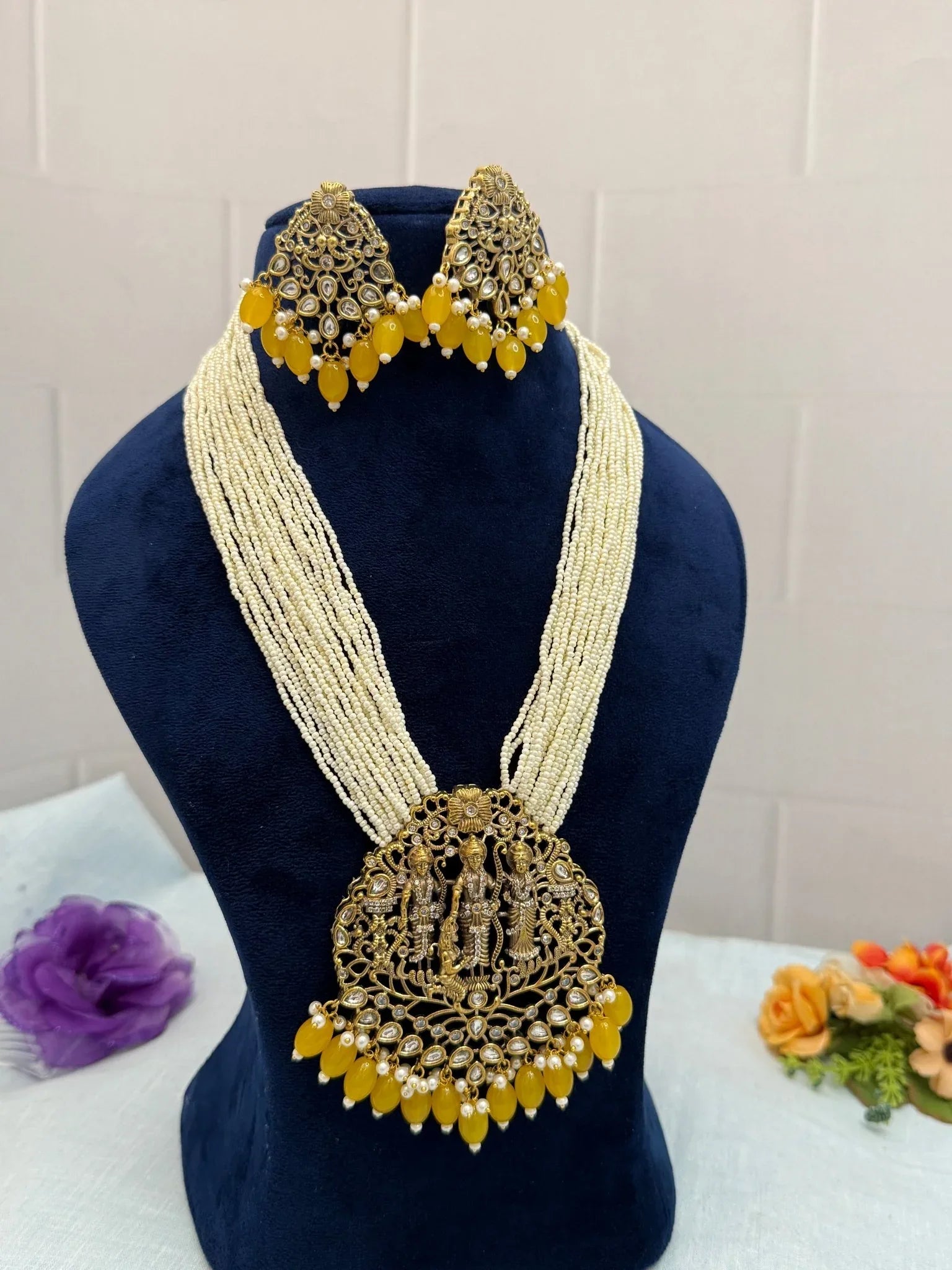 Victorian Layered Necklace Set 2288 - Mahilas