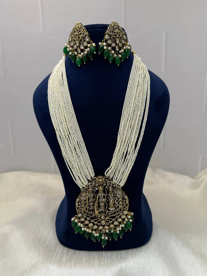 Victorian Layered Necklace Set 2288 - Mahilas
