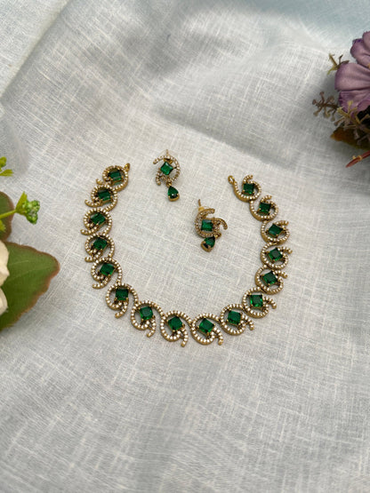 Victorian Necklace Set 247 - 5 Colors - Mahilas