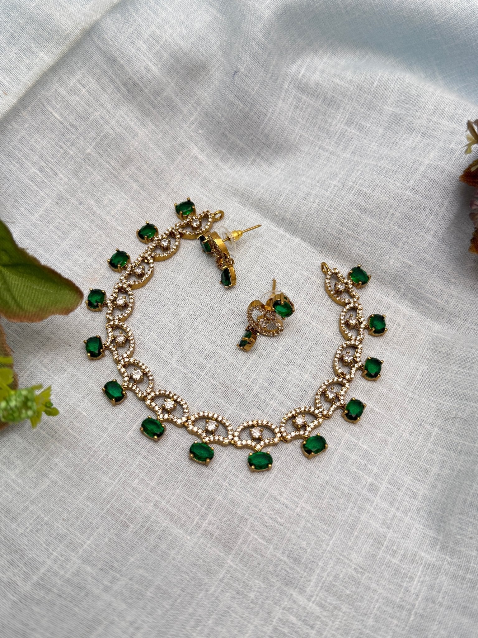 Victorian Necklace Set 248 - 5 Colors - Mahilas