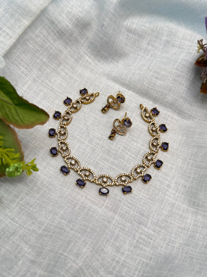 Victorian Necklace Set 248 - 5 Colors - Mahilas