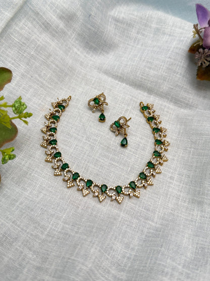 Victorian Necklace Set 249 - 5 Colors - Mahilas