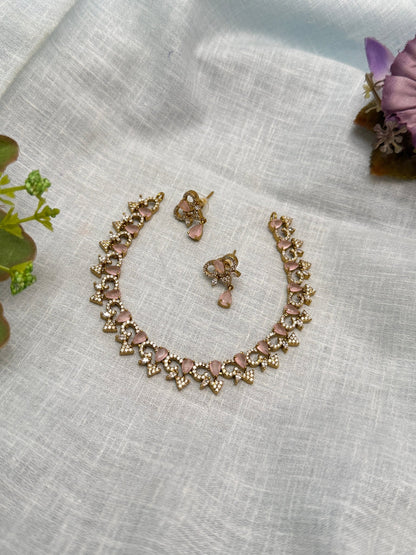 Victorian Necklace Set 249 - 5 Colors - Mahilas