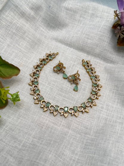 Victorian Necklace Set 249 - 5 Colors - Mahilas