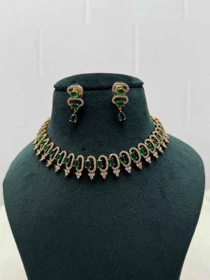 Victorian Necklace Set 256 - 5 Colors - Mahilas