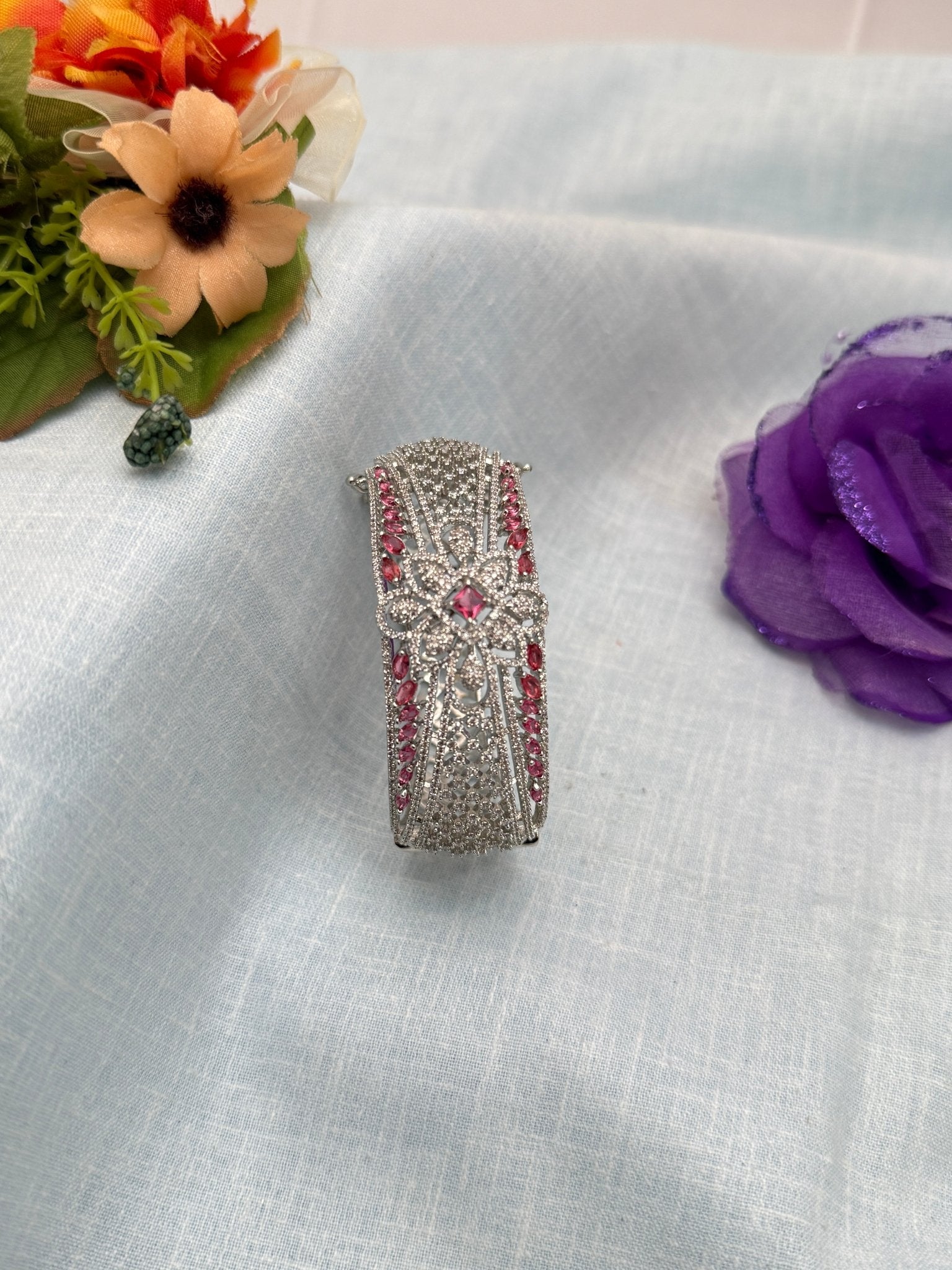 White Stone Bracelet 6902 - Mahilas