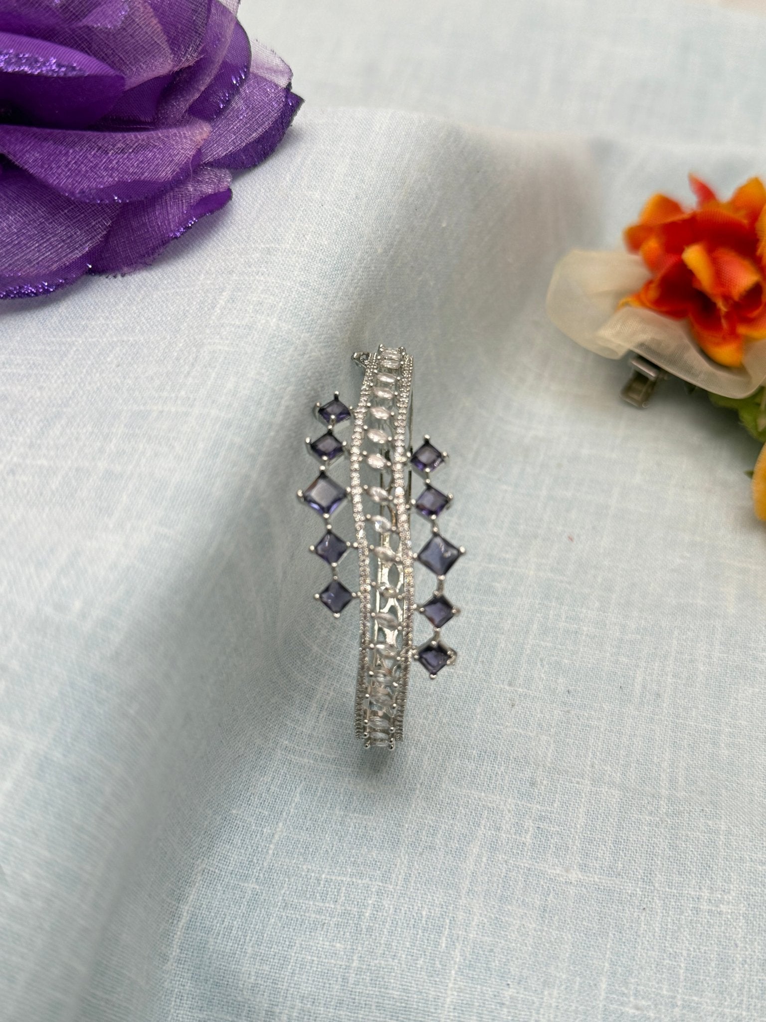 White Stone Bracelet 6921 - Mahilas