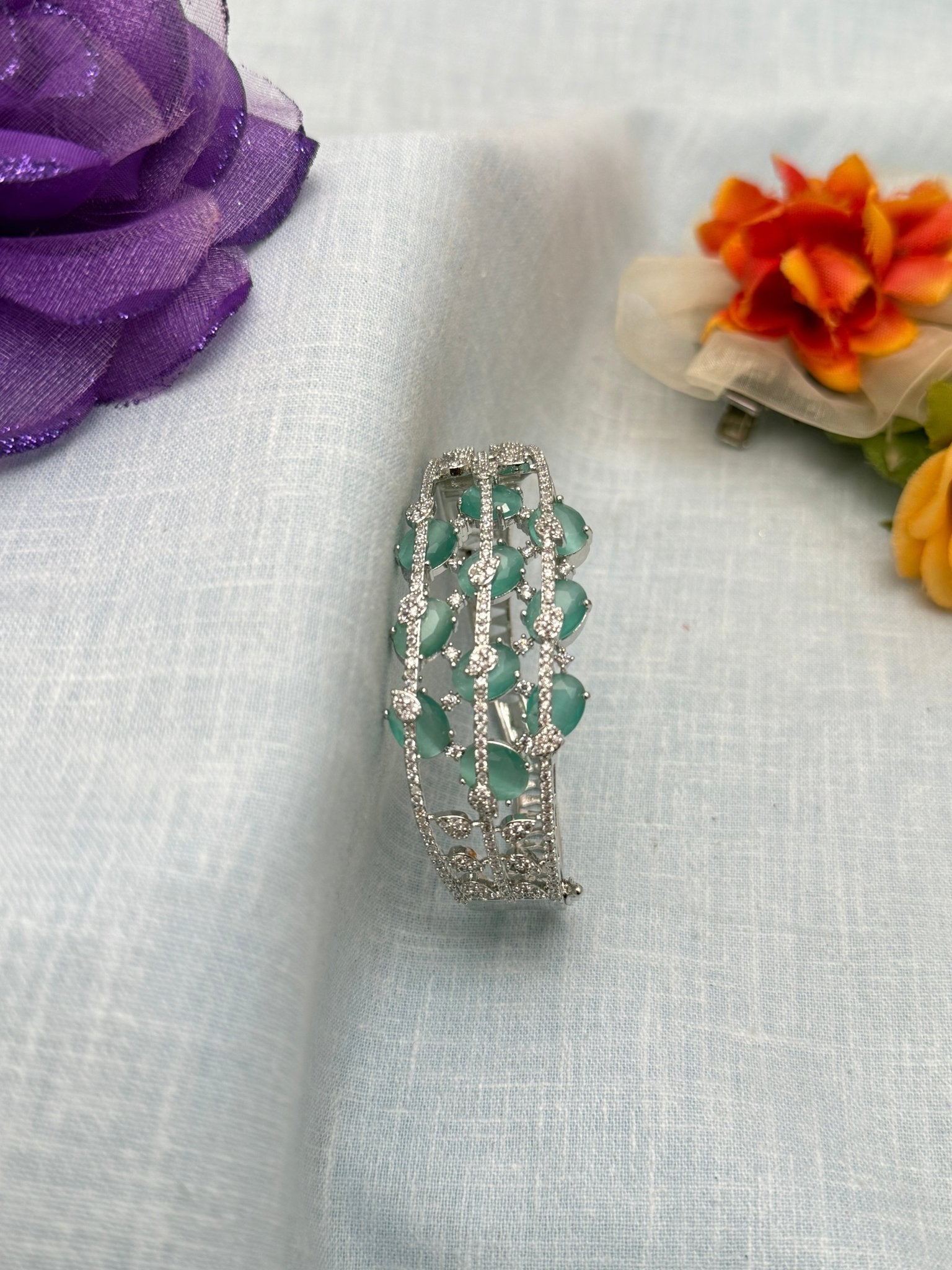 White Stone Bracelet 6922 - Mahilas