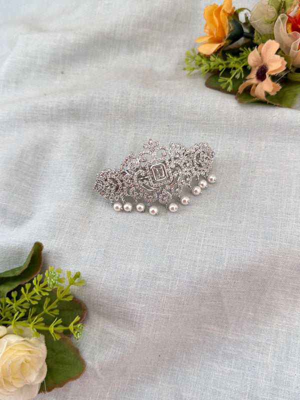 Zircon Stone Hair Clip | 033